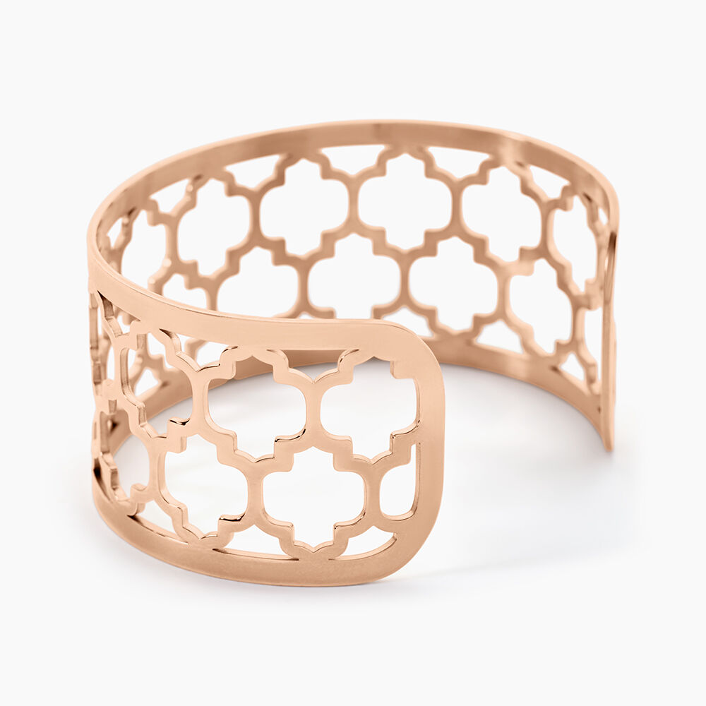 Bracelet Jonc Azemia Acier Rose - Bracelets joncs Femme | Marc Orian