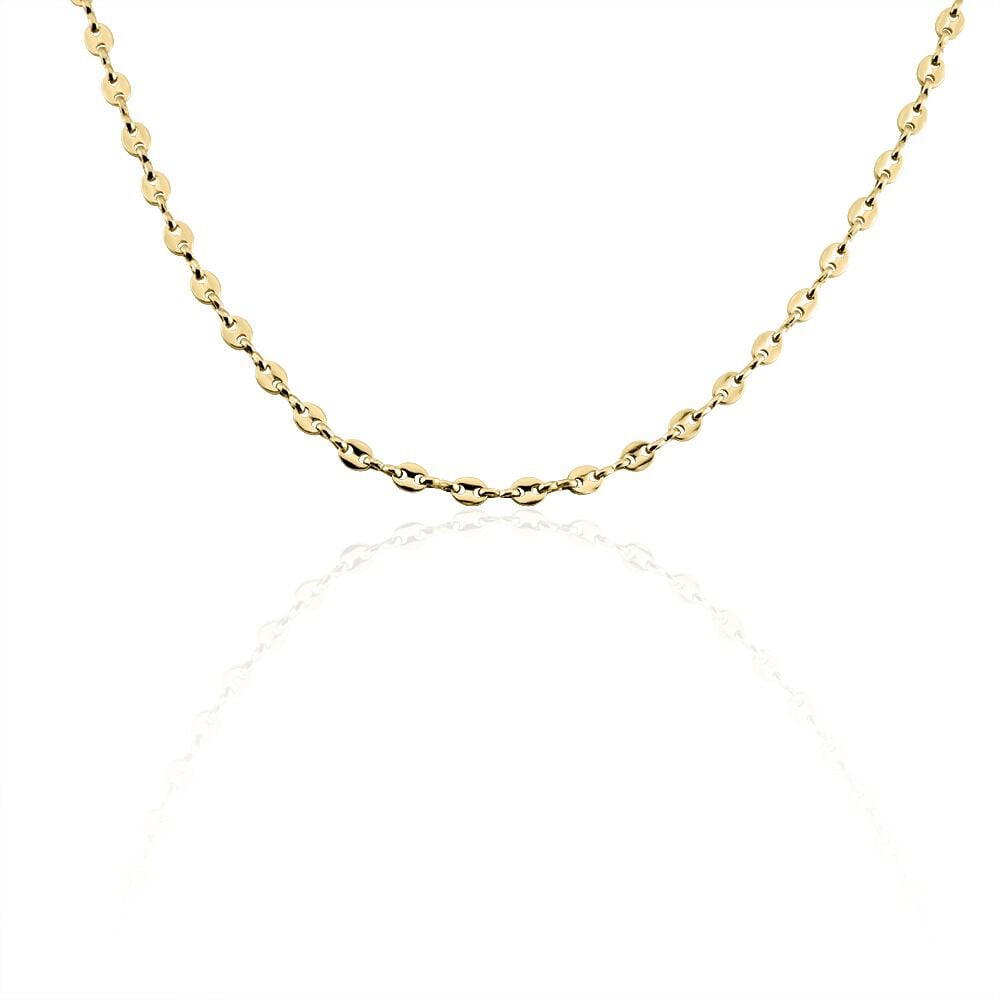 Collier Plaqué Or Jaune William - Chaines Homme | Marc Orian