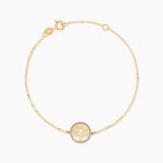 Bracelet Or Jaune Tussilage - Bracelets cha&icirc;nes Femme | Marc Orian