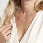 Collier Kate Or Blanc Diamant Synth&eacute;tique - Colliers avec pierres Femme | Marc Orian