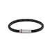 Bracelet Tommy Hilfiger Printed Cord Cuir De Veau Noir - Bracelets cuir Homme | Marc Orian