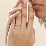 Alliance Davila Or Blanc Oxyde De Zirconium - Alliances duo Femme | Marc Orian