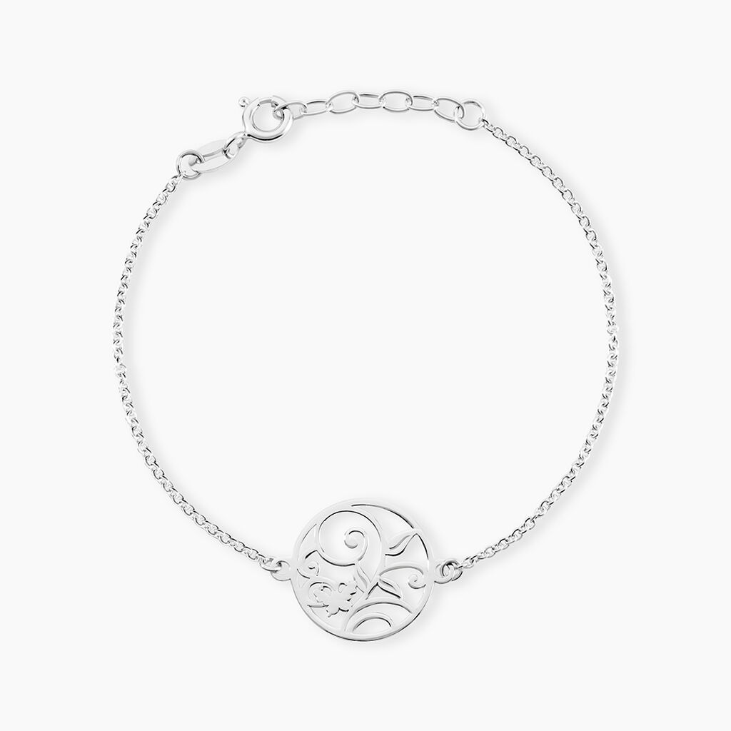 Bracelet Hita Argent Blanc - Bracelets chaînes Femme | Marc Orian