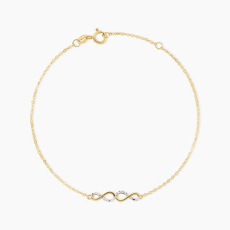 Bracelet Or Jaune Savinien - Bracelets cha&icirc;nes Femme | Marc Orian