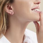 Boucles D'oreilles Puces Kasey Argent Blanc Oxyde De Zirconium - Puces Femme | Marc Orian