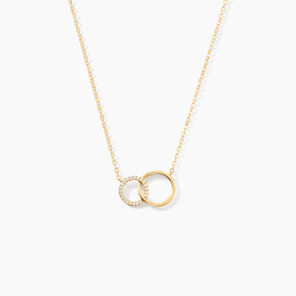 Collier Or Jaune Nesrine Oxydes - Colliers avec pierres Femme | Marc Orian