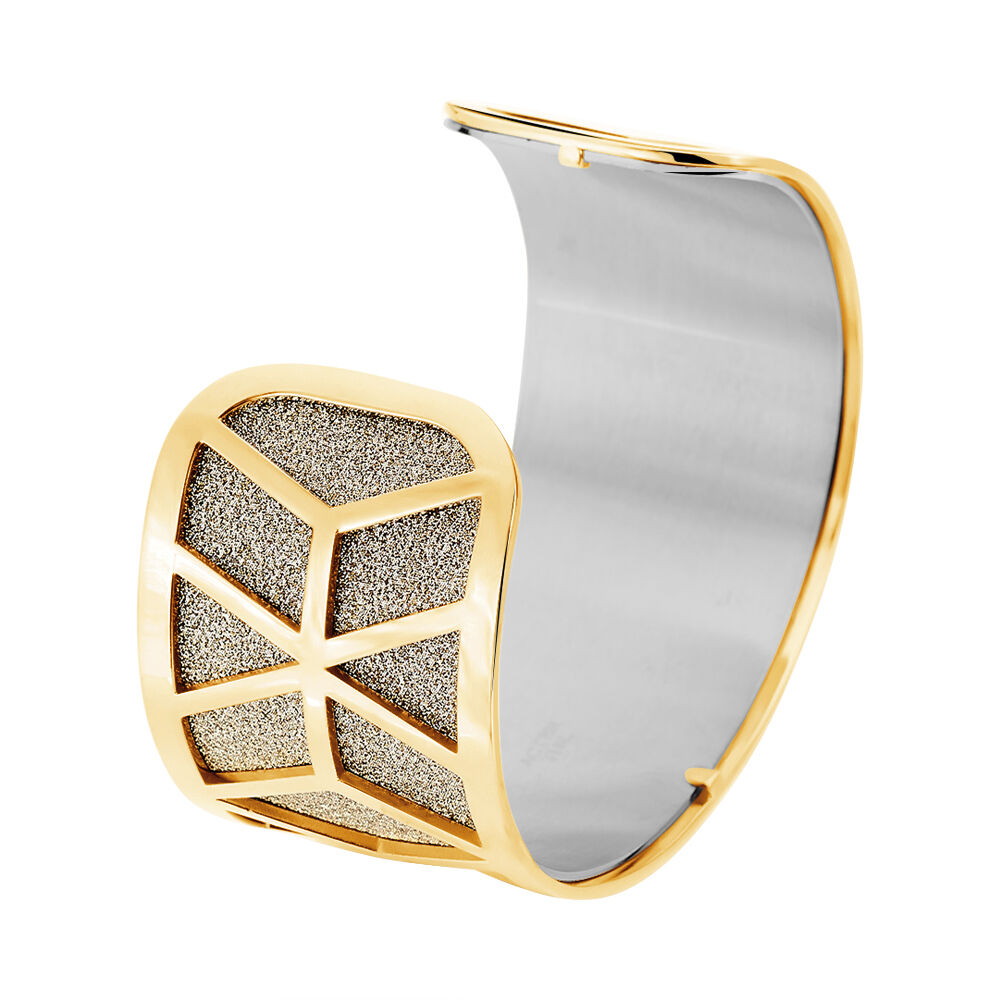 Bracelet Jonc Katy Acier Jaune - Bracelets Femme | Marc Orian