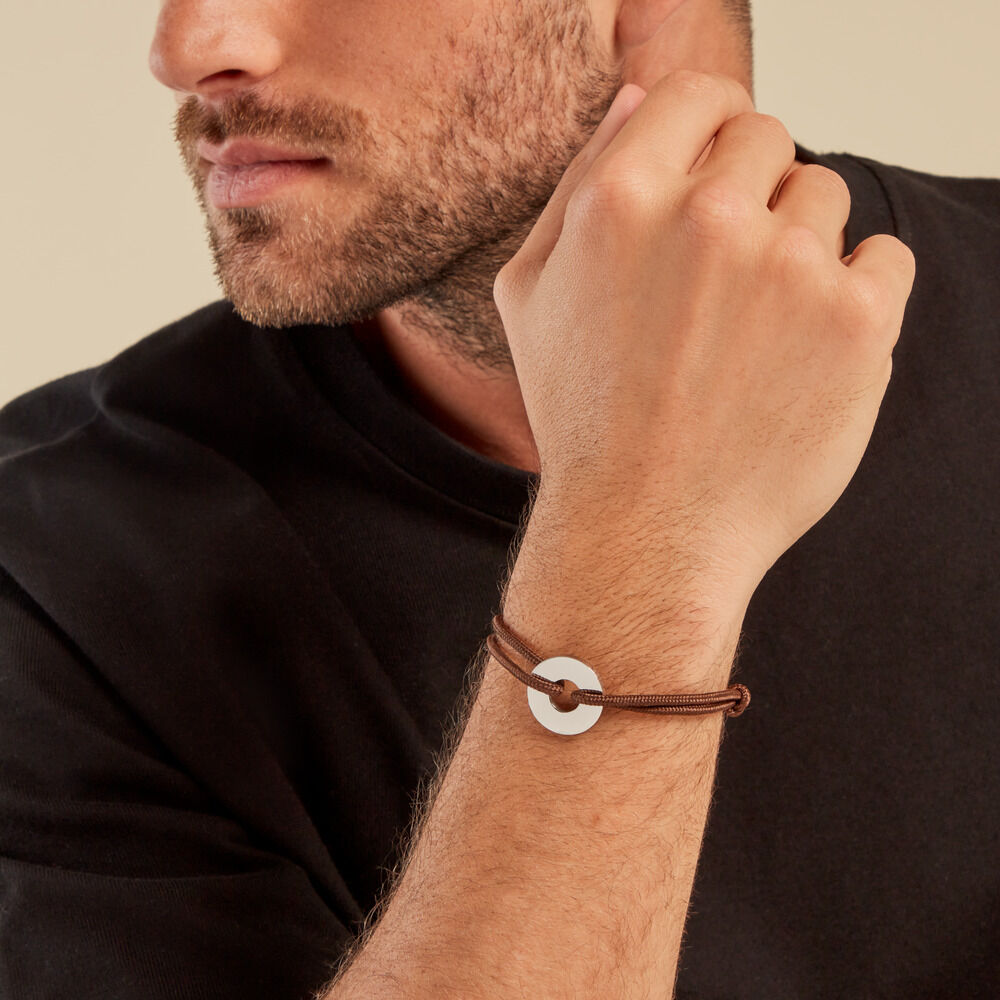 Bracelet Alto Acier Blanc - Bracelets cordons Homme | Marc Orian