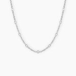Collier Leodie Argent Blanc - Colliers fantaisie Femme | Marc Orian