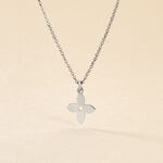 Collier Avra Argent Blanc - Colliers fantaisie Femme | Marc Orian