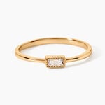 Bague Cerise Plaqu&eacute; Or Jaune Oxyde De Zirconium - Bijoux fantaisie Femme | Marc Orian