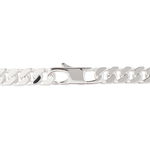 Bracelet Identit&eacute; Casper Argent Blanc - Gourmettes Femme | Marc Orian