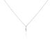 Collier Argent Blanc Lempa
