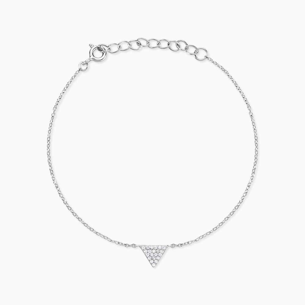 Bracelet Cassandre Argent Blanc Oxyde De Zirconium - Bracelets fantaisie Femme | Marc Orian
