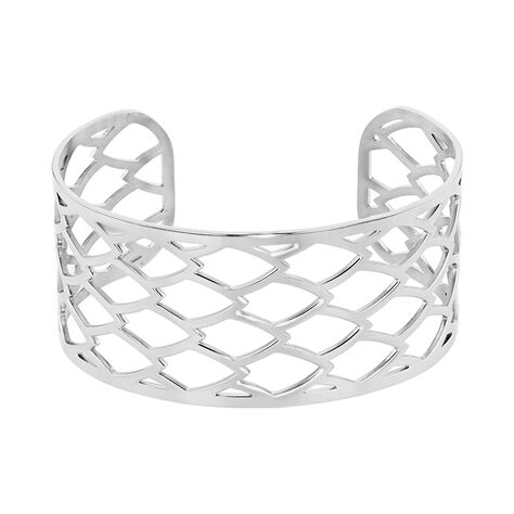 Bracelet Jonc Acier Blanc - Bracelets joncs Femme | Marc Orian