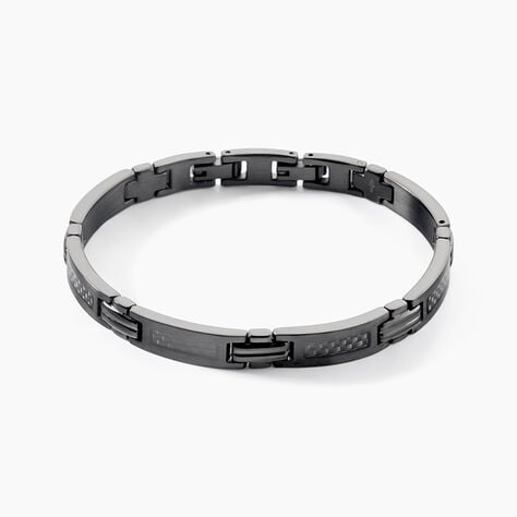 Bracelet Phebus Him Classique Acier Noir - Bracelets cha&icirc;nes Homme | Marc Orian