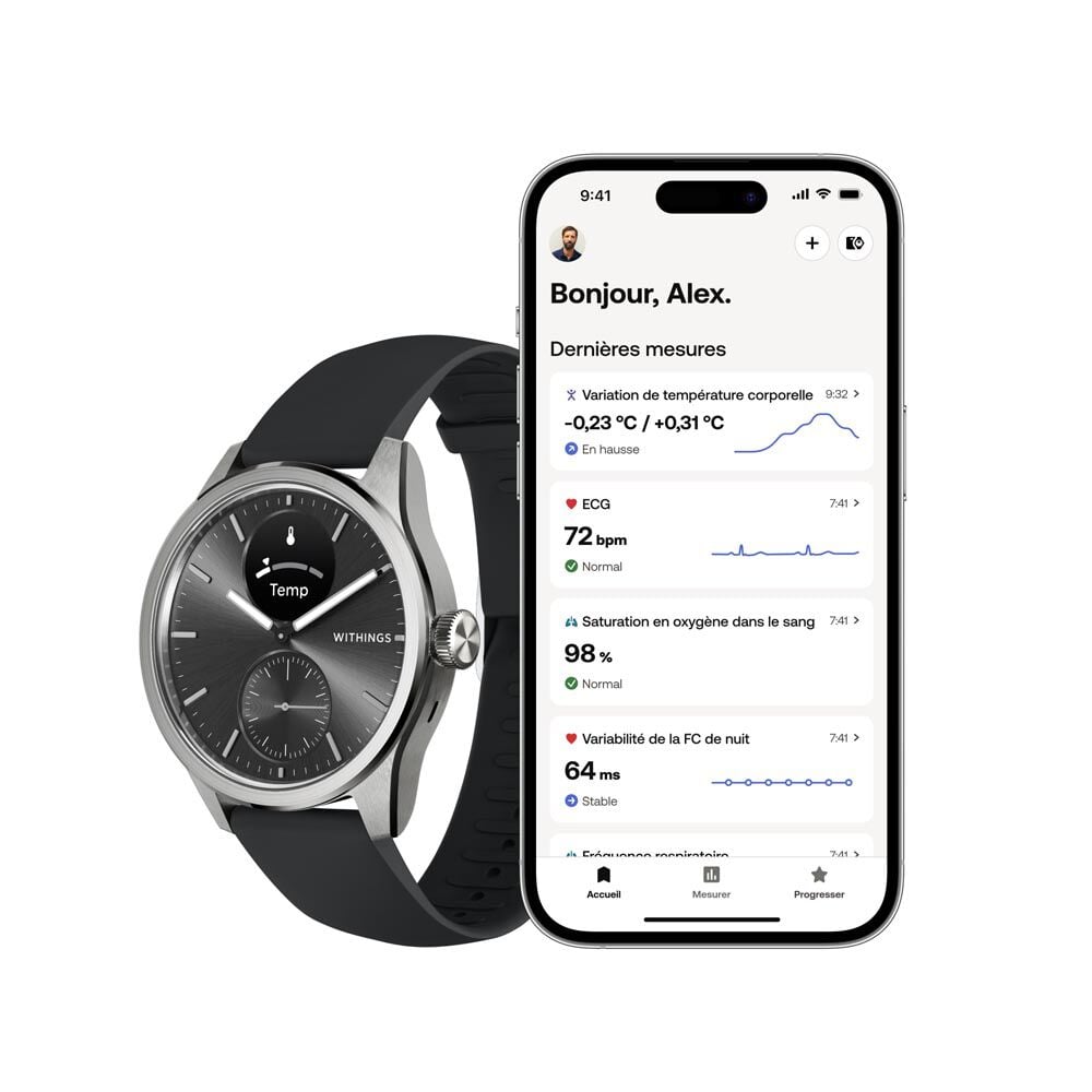 Montre Connectée Withings Scanwatch 2 - Montres connectées Famille | Marc Orian