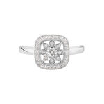 Bague Alixia Or Blanc Diamant - Parures de mariage Femme | Marc Orian
