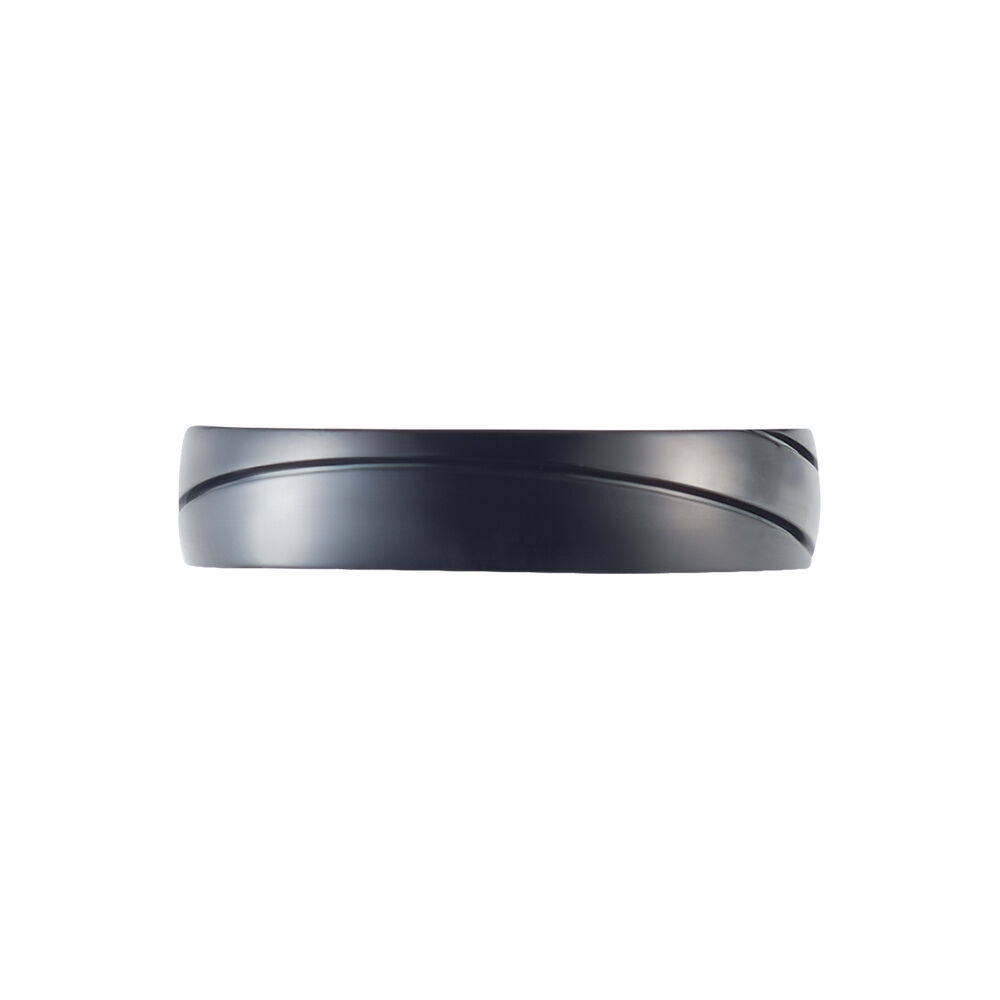 Bague Phebus Him Clyde Acier Noir - Bagues Homme | Marc Orian