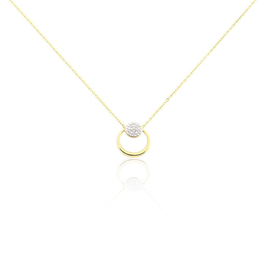 Collier Or Jaune Laberiane Diamants - Colliers avec pierres Femme | Marc Orian