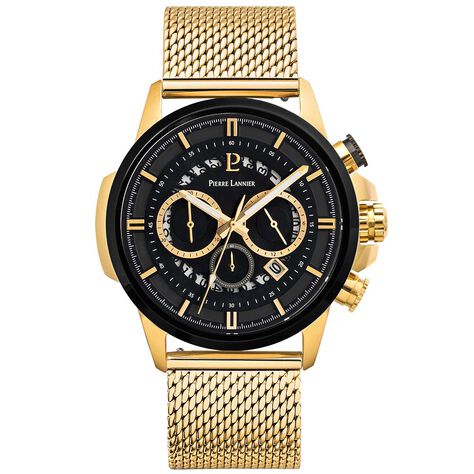 Montre Pierre Lannier Sentinelle Noir - Montres sport Homme | Marc Orian