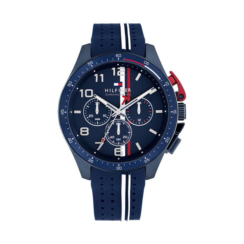 Montre Tommy Hilfiger Bank Bleu - Montres &eacute;tanches Homme | Marc Orian