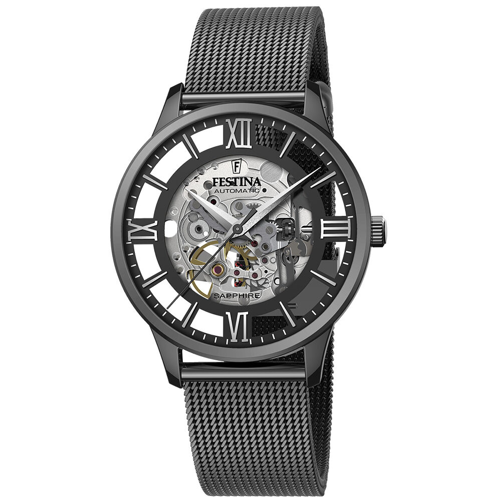 Montre Festina Skeleton Automatic Blanc - HIMHN4N2700 • Marc Orian |  Bijouterie en ligne
