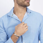 Bracelet Raphael Acier Blanc - Gourmettes Homme | Marc Orian