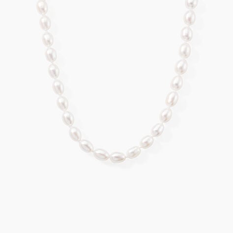 Collier Giustina Or Jaune Perle De Culture - Colliers avec pierres Femme | Marc Orian