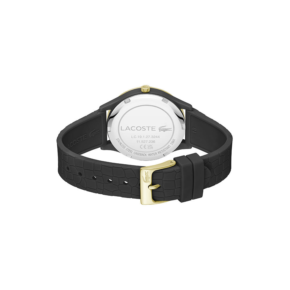 Montre Lacoste Crocodelle Noir - Montres étanches Femme | Marc Orian