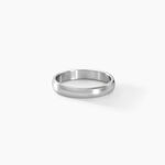 Alliance Alexyne Argent Blanc - Alliances duo Famille | Marc Orian