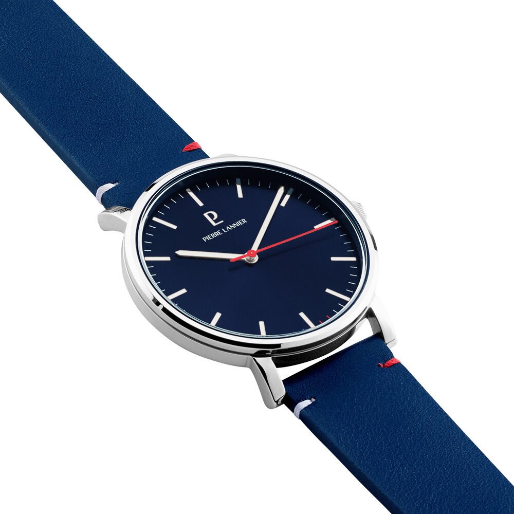 Montre Pierre Lannier Essential Bleu - Montres &eacute;tanches Homme | Marc Orian
