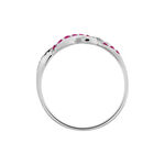 Bague Sofia Or Blanc Rubis Et Diamant - Bagues vintage Femme | Marc Orian