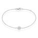 Bracelet Layana Argent Blanc Oxyde De Zirconium - Bracelets chaînes Femme | Marc Orian