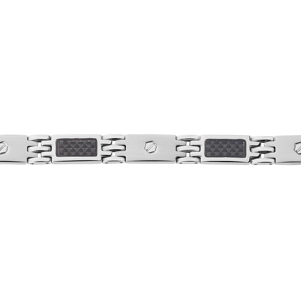 Bracelet Patrice Acier Blanc - Bracelets Homme | Marc Orian