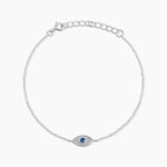 Bracelet Josue Argent Blanc Oxyde De Zirconium - Bracelets fantaisie Femme | Marc Orian