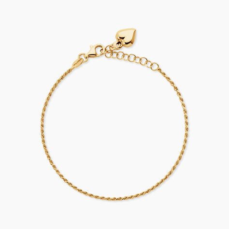 Bracelet No&euml;lla Argent Dor&eacute; A L'Or 750/1000 - Bracelets cha&icirc;nes Femme | Marc Orian