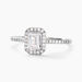 Bague Solitaire Cadmos Argent Blanc Oxyde De Zirconium