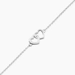 Bracelet Gena Argent Blanc - Bracelets fantaisie Femme | Marc Orian