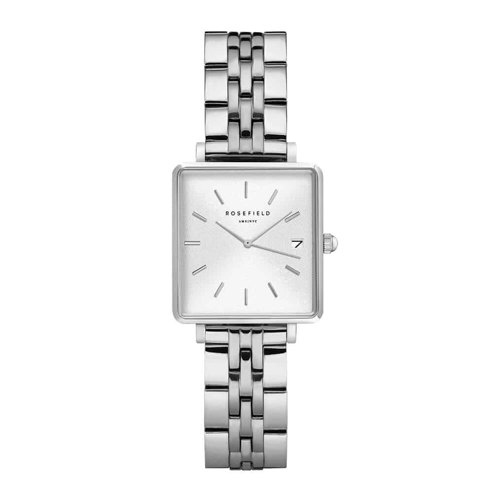 Montre Rosefield The Mini Boxy Blanc - Montres étanches Femme | Marc Orian