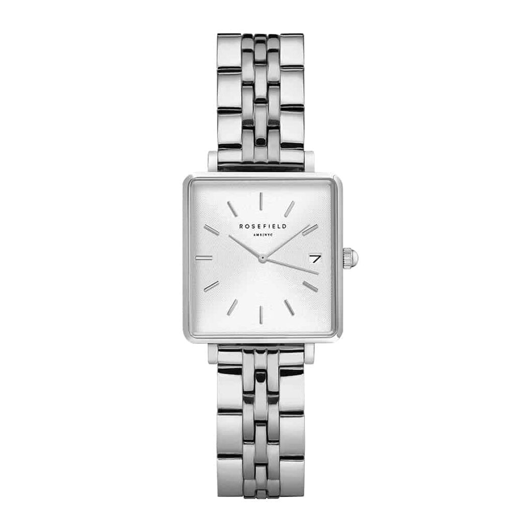 Montre Rosefield The Mini Boxy Blanc - Montres étanches Femme | Marc Orian
