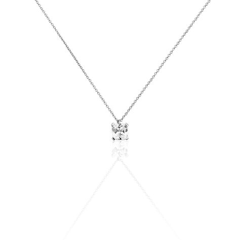 Collier Solitaire Argent Lyanna - Colliers solitaires Femme | Marc Orian