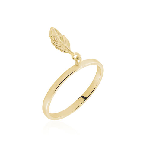 Bague Plaqué Or Jaune Libby - Sélection Bohème Femme | Marc Orian