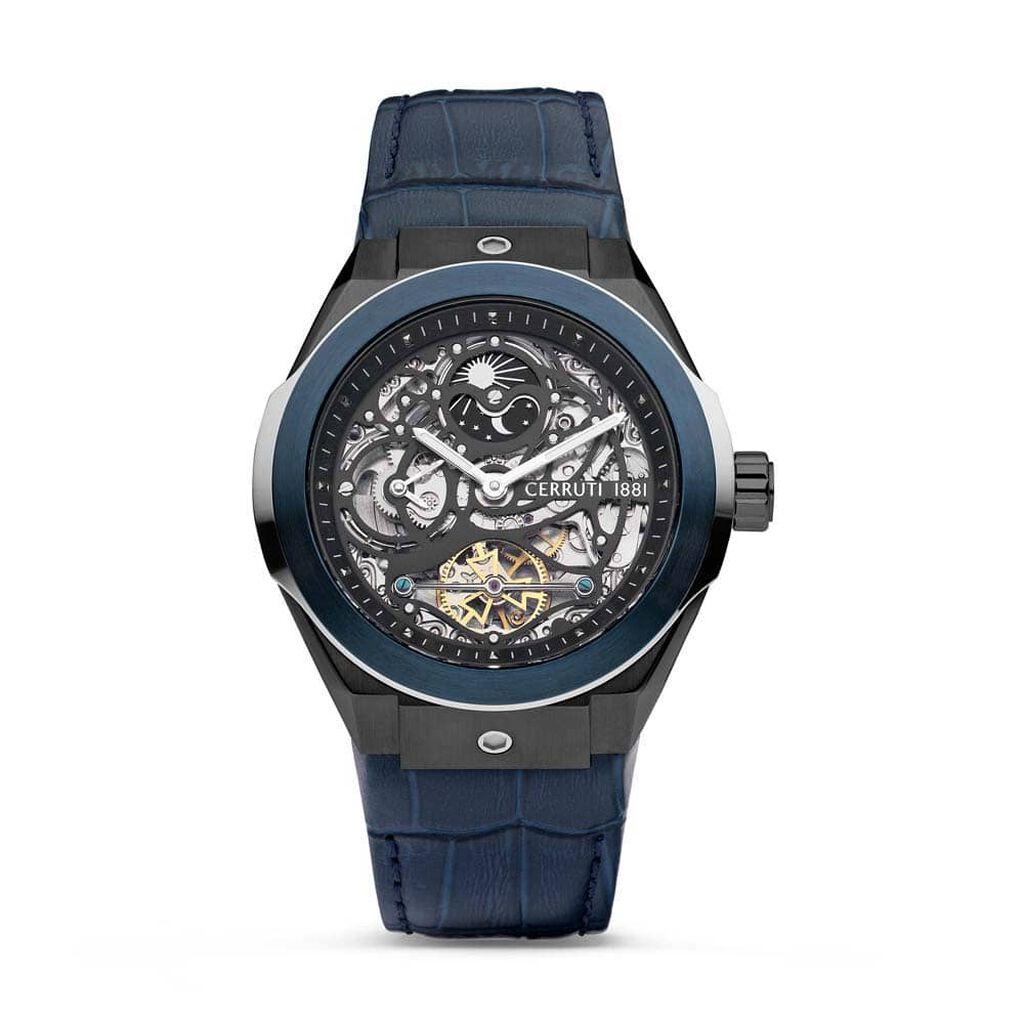 Montre Cerruti Cerruti Ruscello Automatic Bleu - Montres automatique Homme | Marc Orian