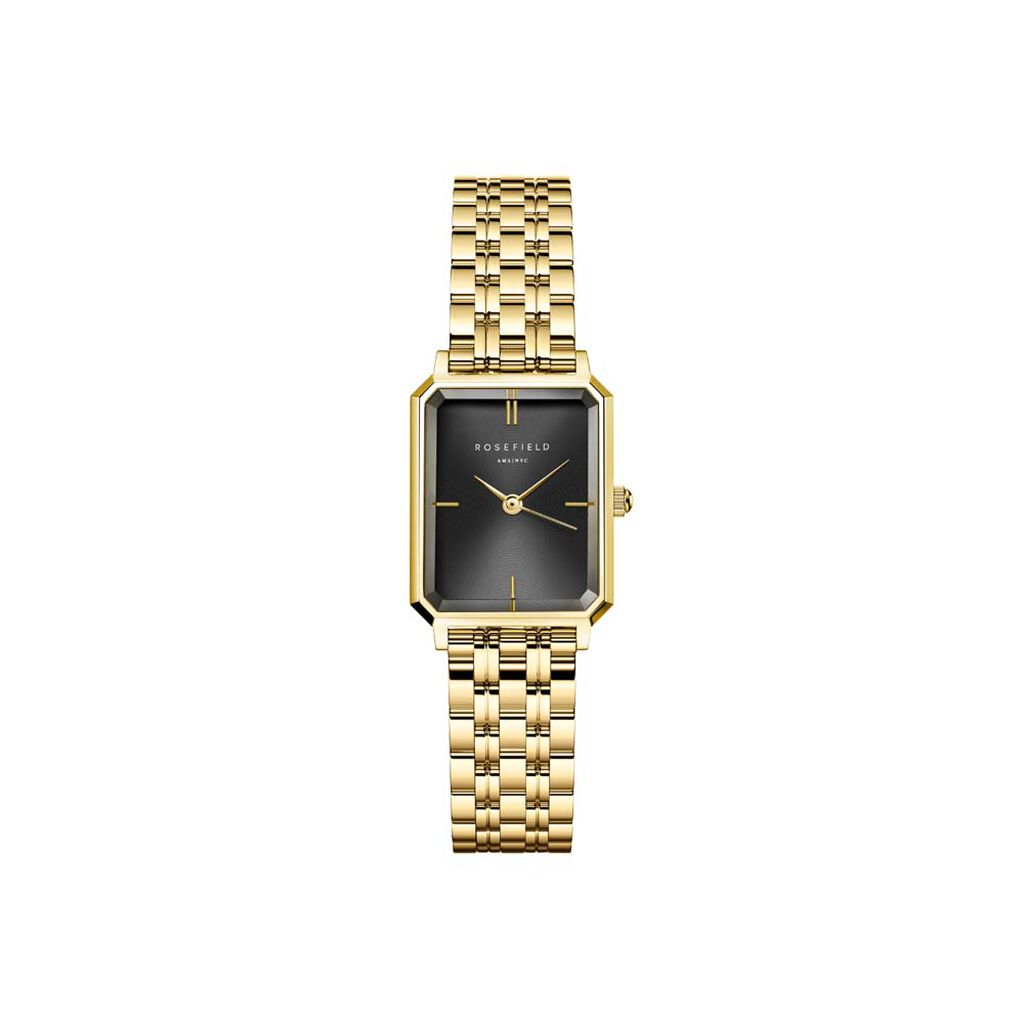 Montre Rosefield Octagon Xs Noir - Montres &eacute;tanches Femme | Marc Orian