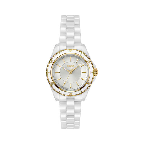 Montre Boss Sage Aqua Blanc - Montres &eacute;tanches Femme | Marc Orian