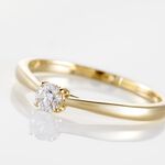 Bague Solitaire Vicoeuria Or Jaune Diamant - Solitaires Femme | Marc Orian
