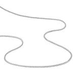 Cha&icirc;ne Clementine Argent Blanc - Colliers fantaisie Homme | Marc Orian