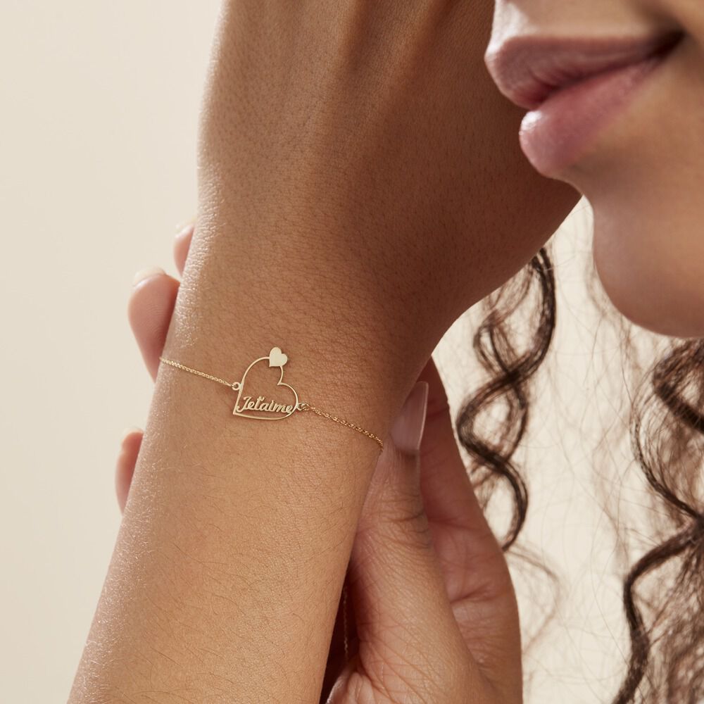 Bracelet Or Jaune Aulna - Bracelets chaînes Femme | Marc Orian