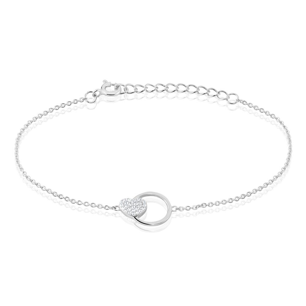 Bracelet Argent Idriss Oxydes De Zirconium - Bracelets chaînes Femme | Marc Orian